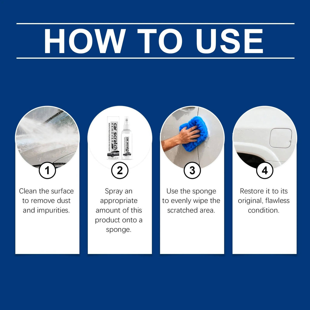 Car Scratch Remover Spray: Erase Marks Without a Body Shop