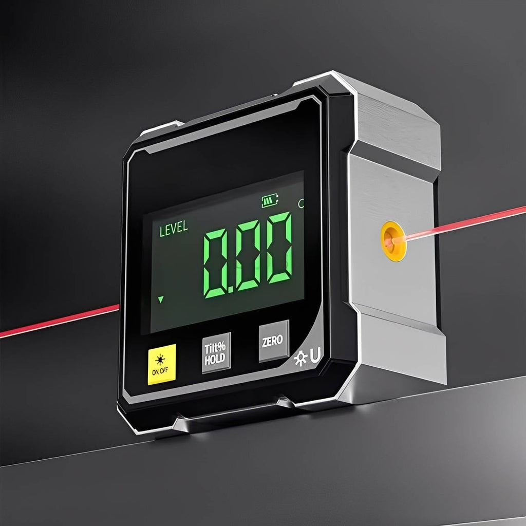 Digital Angle Gauge with Laser: Precise Cuts Every Time