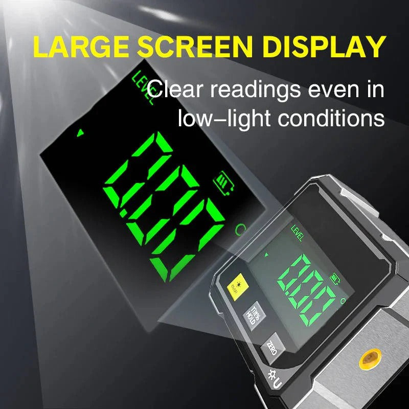 Digital Angle Gauge with Laser: Precise Cuts Every Time