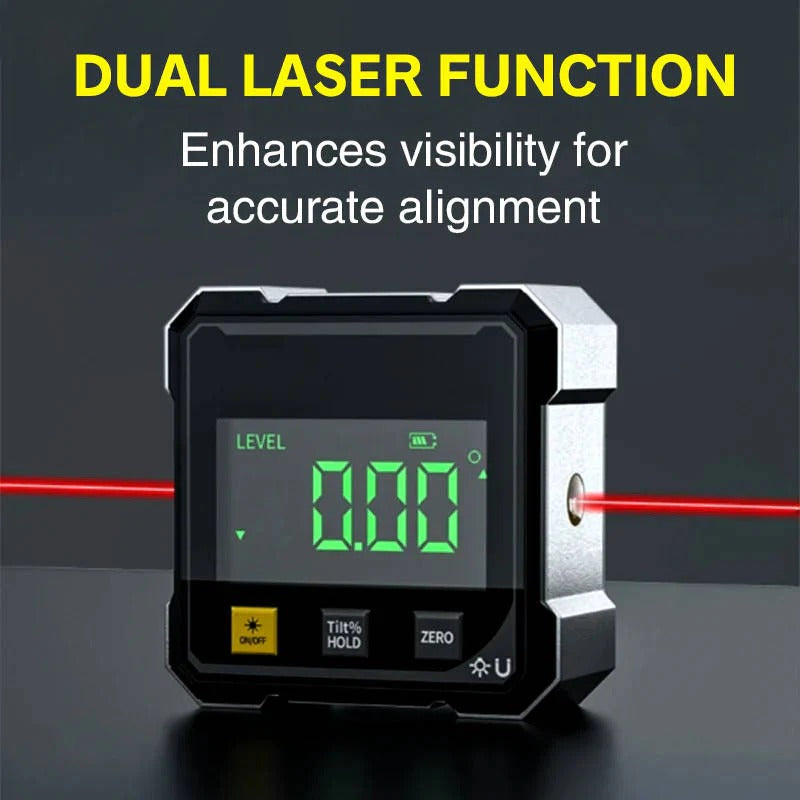 Digital Angle Gauge with Laser: Precise Cuts Every Time
