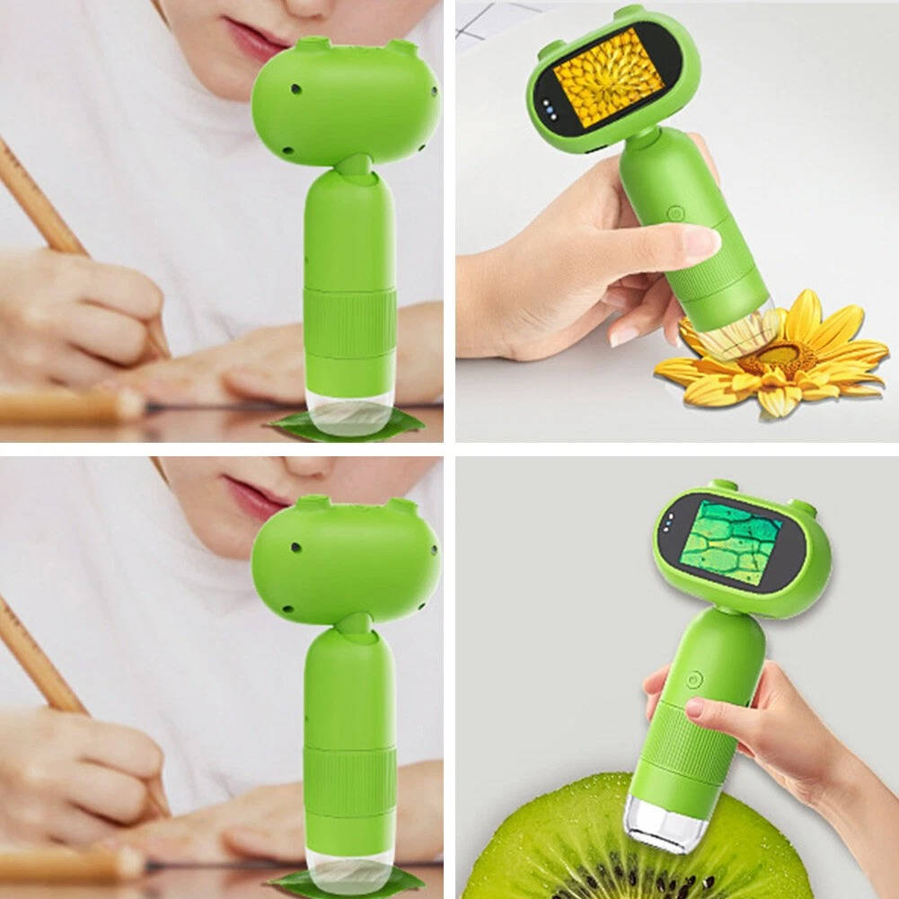 Kids Handheld Microscope: Explore Bugs, Leaves, and More