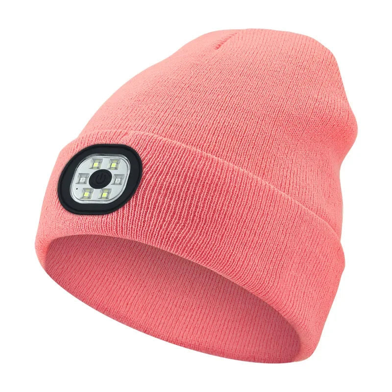 Rechargeable LED Beanie Hat: Warm, Visible, Hands-Free