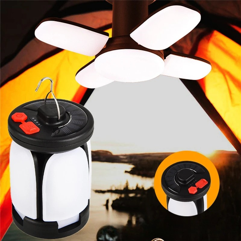 Solar Folding Camping Lantern: Reliable Light for the Outdoors