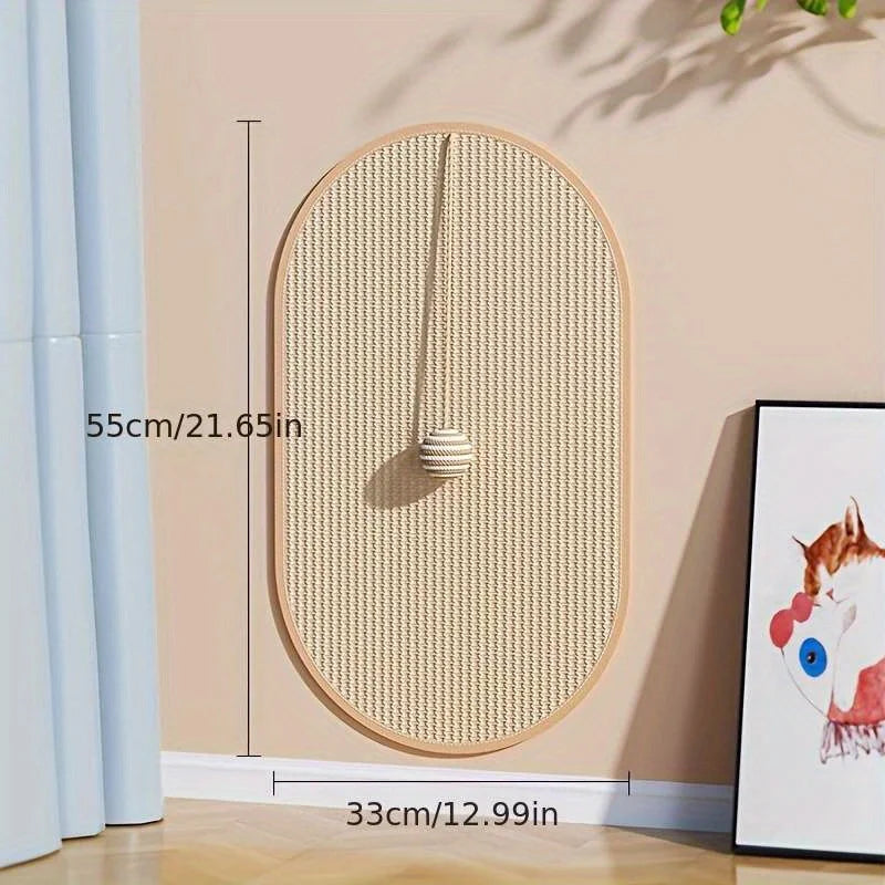 Wall Mounted Cat Scratch Pad: Protect Furniture, Keep Cats Engaged
