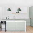 Modern Single Pendant Dome Light