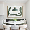 Modern Single Pendant Dome Light