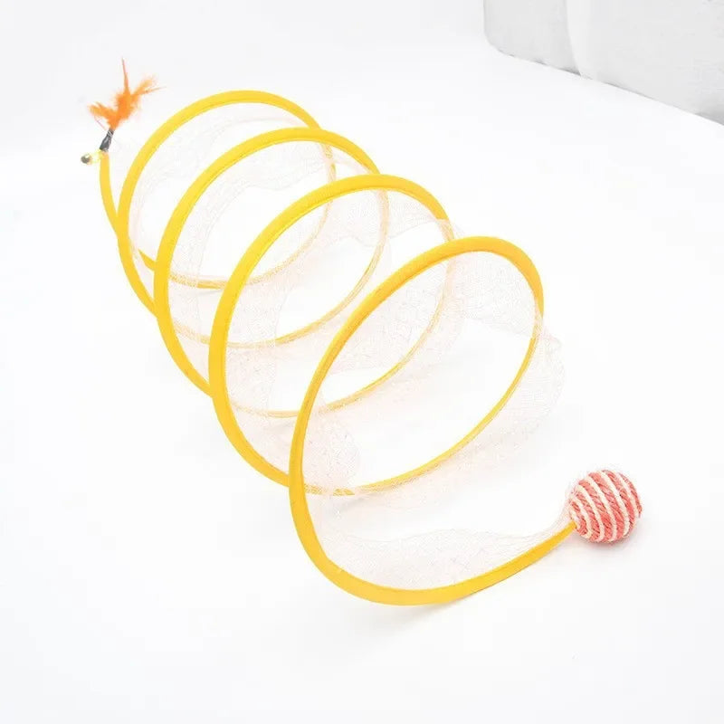 Collapsible Cat Tunnel: Fuel Your Cat's Natural Curiosity