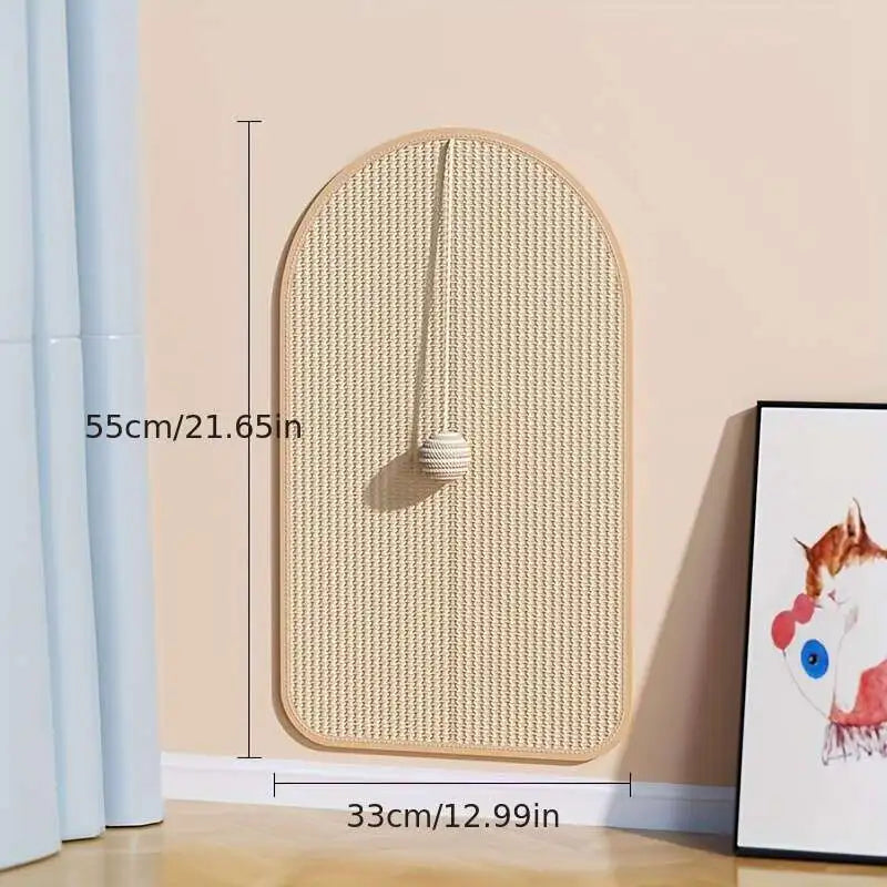 Wall Mounted Cat Scratch Pad: Protect Furniture, Keep Cats Engaged