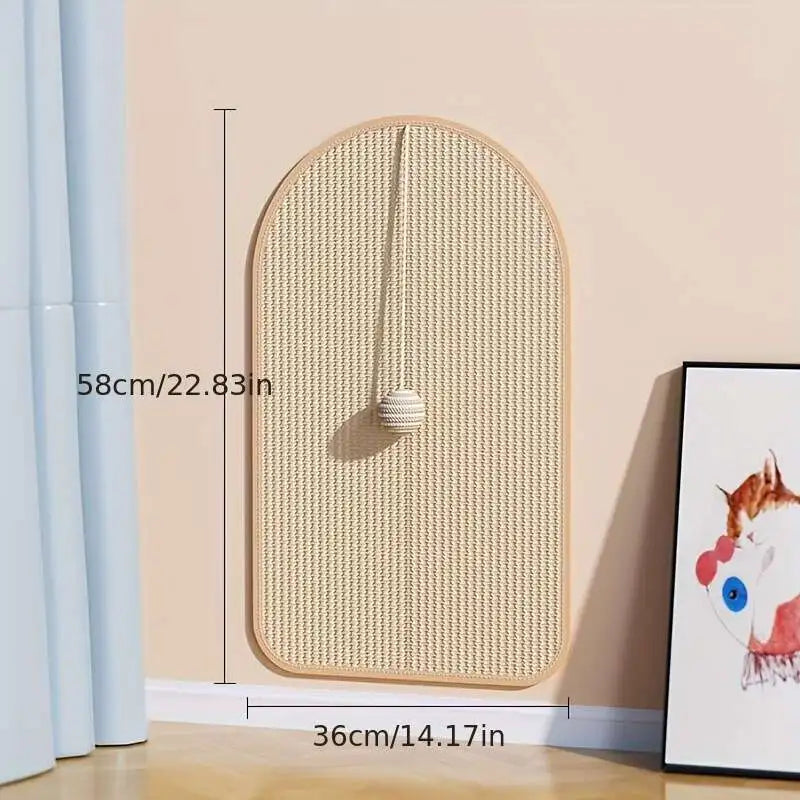 Wall Mounted Cat Scratch Pad: Protect Furniture, Keep Cats Engaged