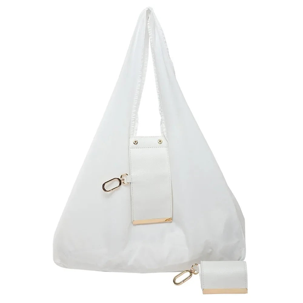 Mini Keychain Foldable Tote Bag: Compact Carry, Everyday Ready