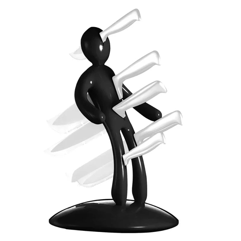 Humanoid Kitchen Knife Holder: Bold Style, Smart Storage